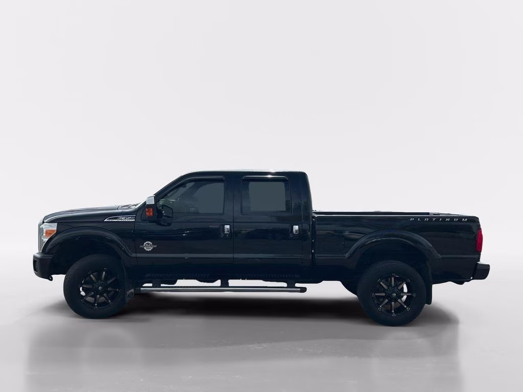 2016 Black Ford Super Duty F-350 SRW Platinum 4X4 Truck