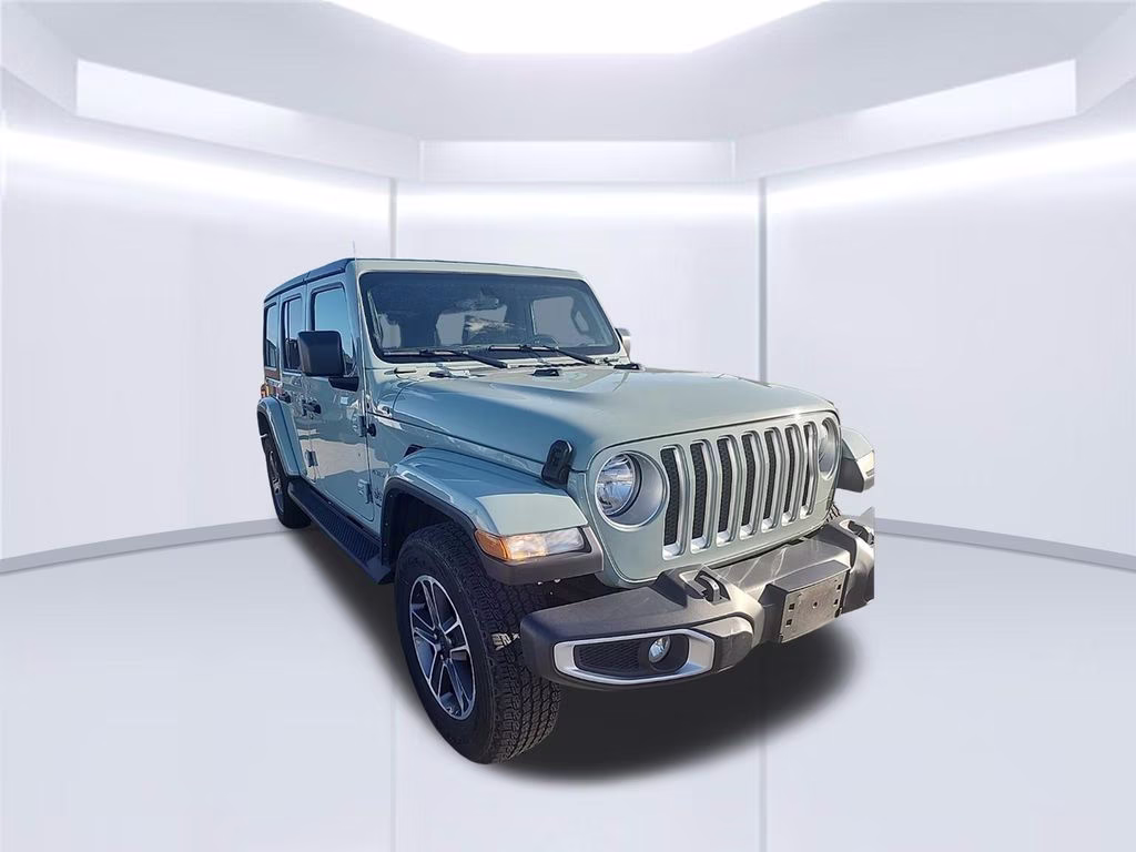 2023 Sarge Green Clearcoat Jeep Wrangler Sahara 4X4 SUV