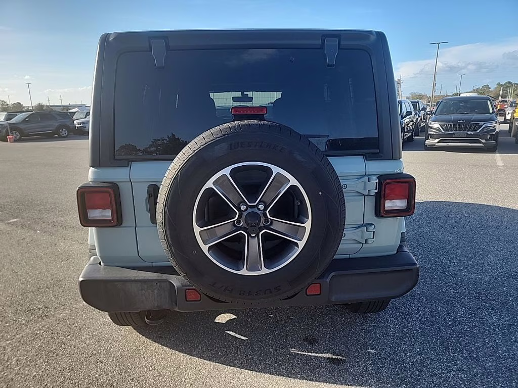 2023 Sarge Green Clearcoat Jeep Wrangler Sahara 4X4 SUV