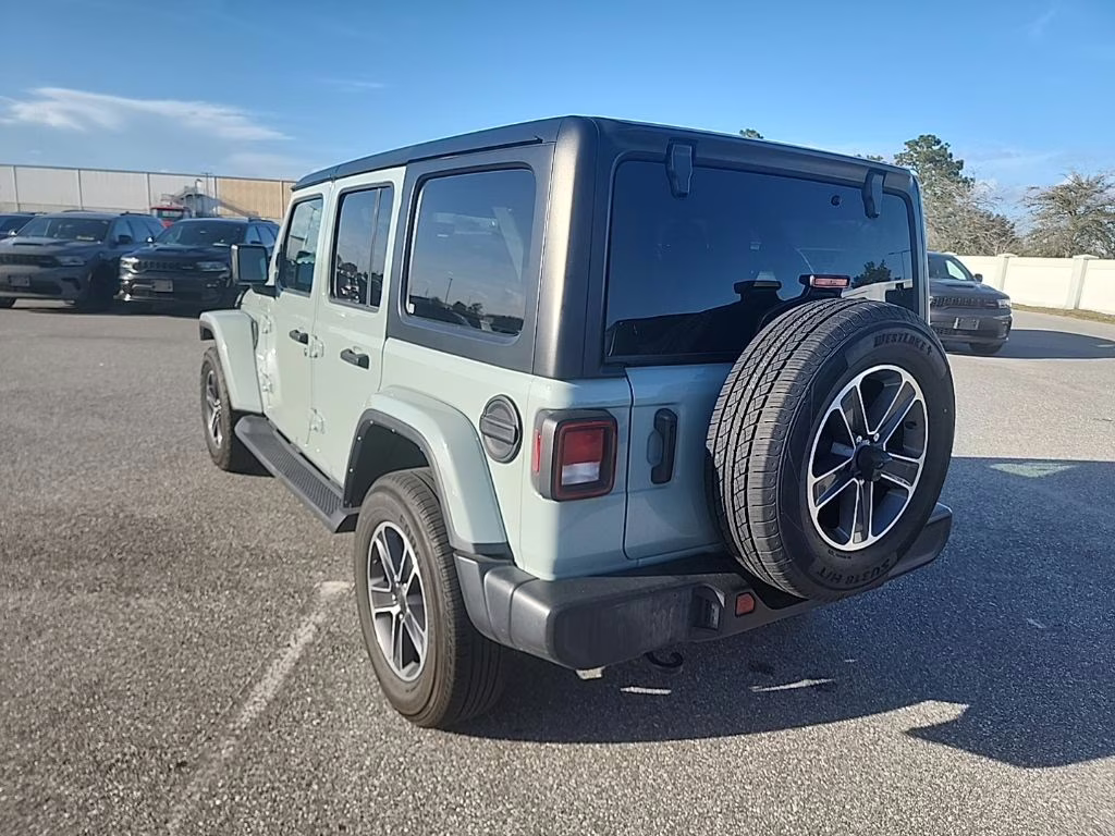 2023 Sarge Green Clearcoat Jeep Wrangler Sahara 4X4 SUV