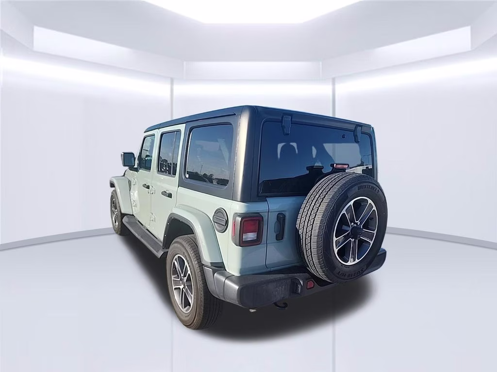 2023 Sarge Green Clearcoat Jeep Wrangler Sahara 4X4 SUV