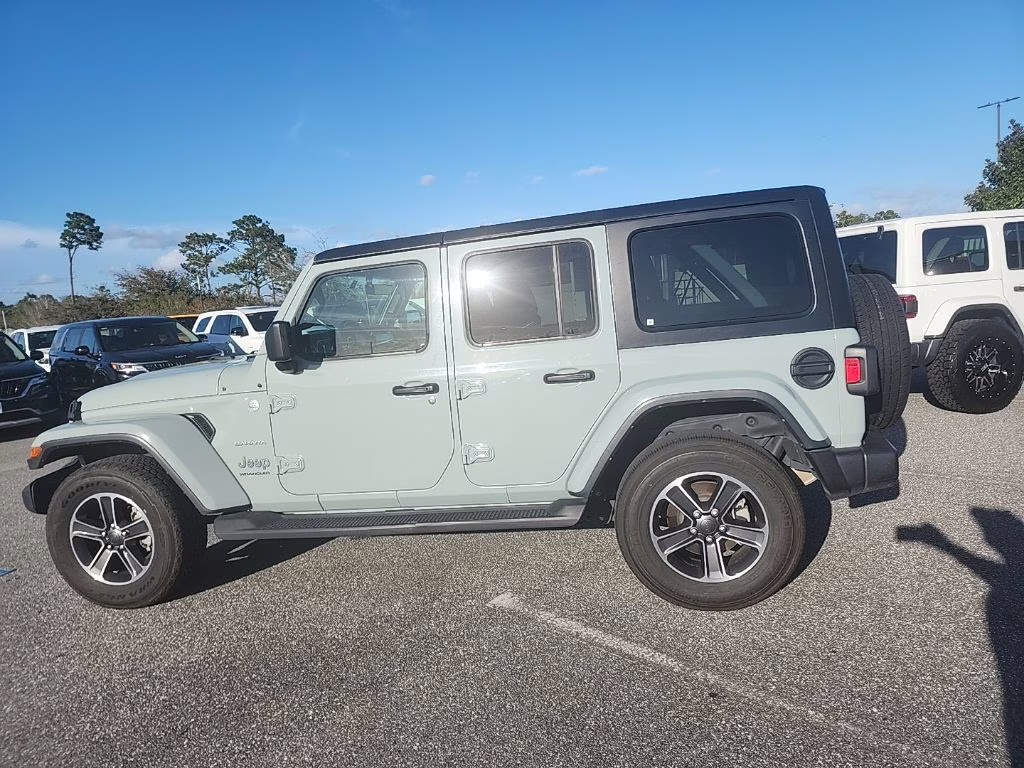 2023 Sarge Green Clearcoat Jeep Wrangler Sahara 4X4 SUV