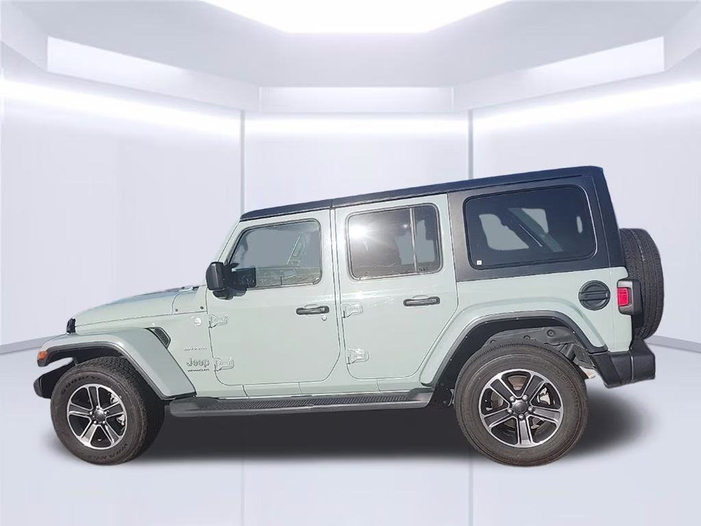2023 Sarge Green Clearcoat Jeep Wrangler Sahara 4X4 SUV