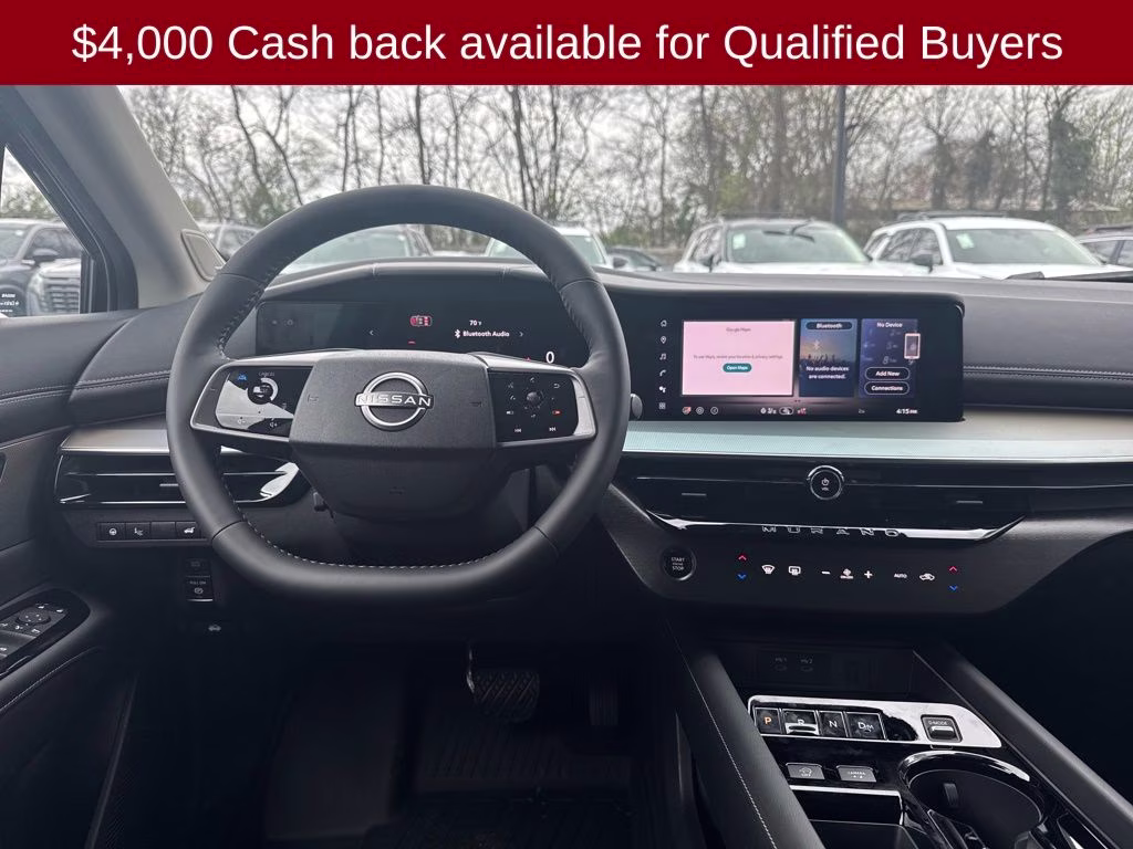 2026 Super Black Nissan Murano Platinum AWD SUV
