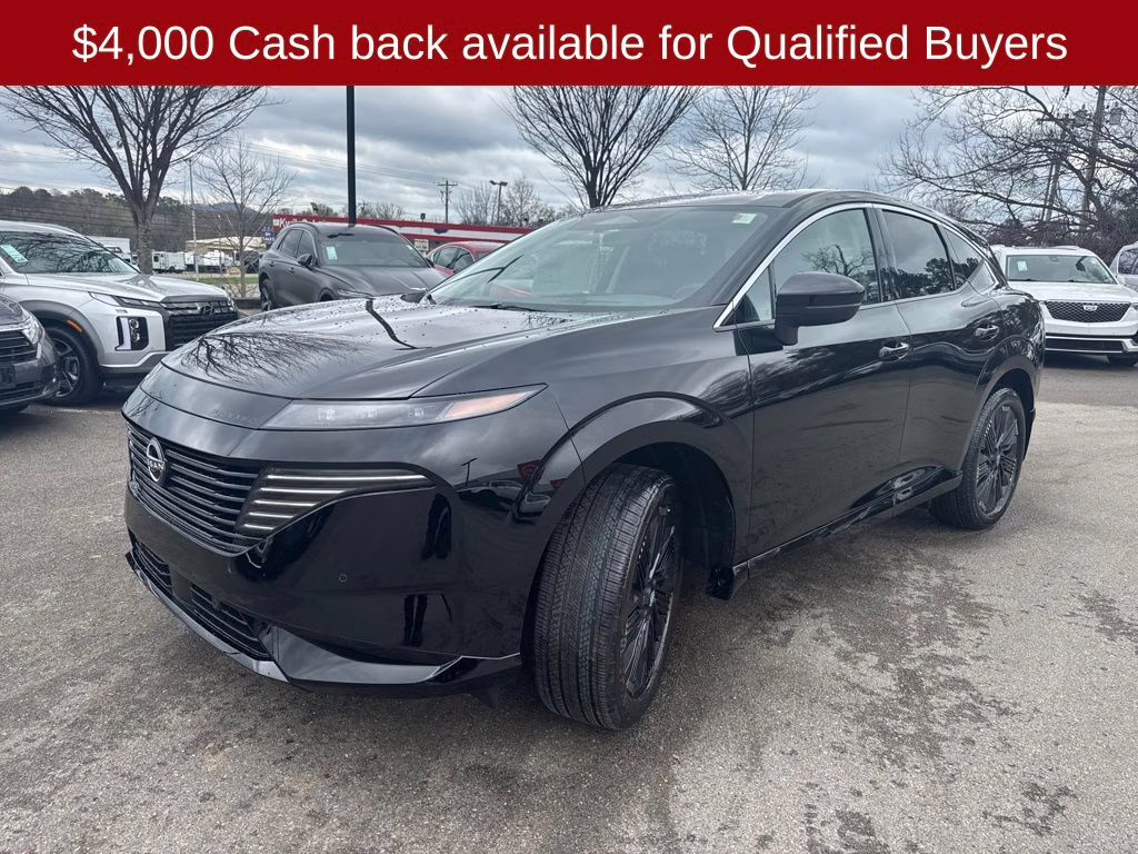 2026 Super Black Nissan Murano Platinum AWD SUV