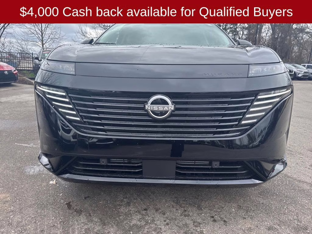 2026 Super Black Nissan Murano Platinum AWD SUV