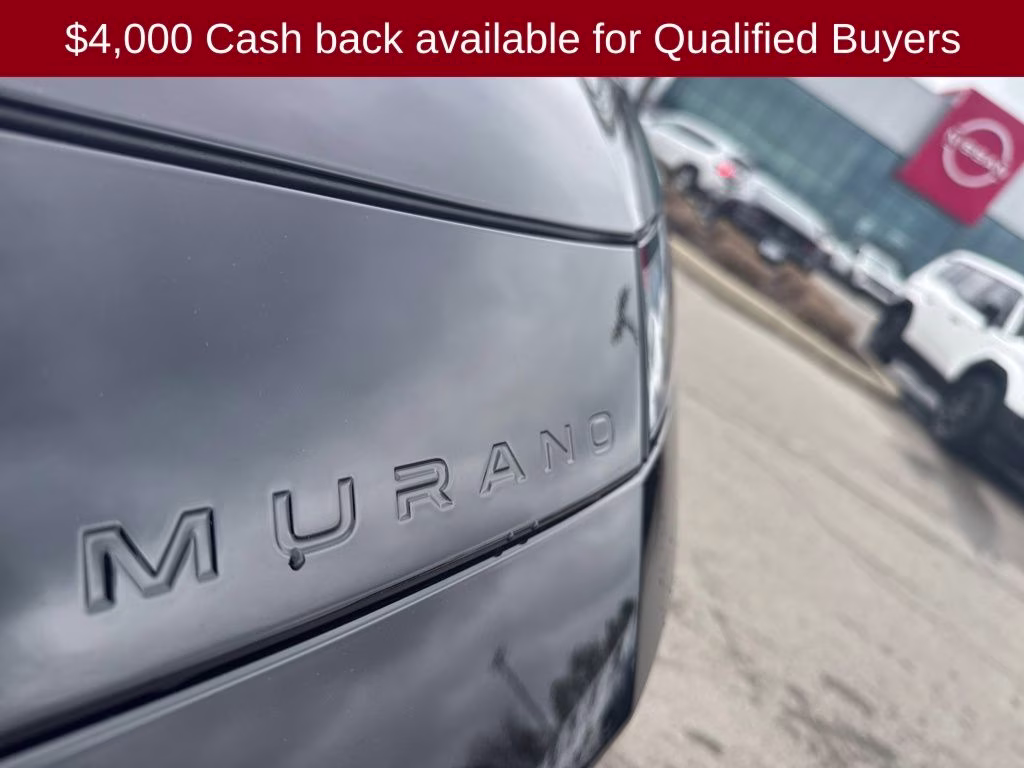 2026 Super Black Nissan Murano Platinum AWD SUV