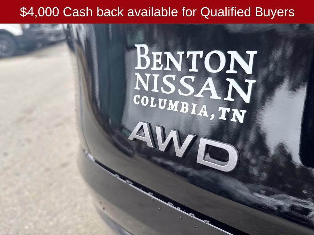 2026 Super Black Nissan Murano Platinum AWD SUV