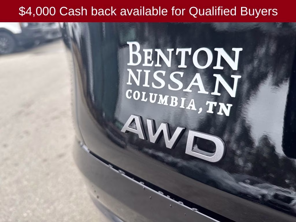 2026 Super Black Nissan Murano Platinum AWD SUV
