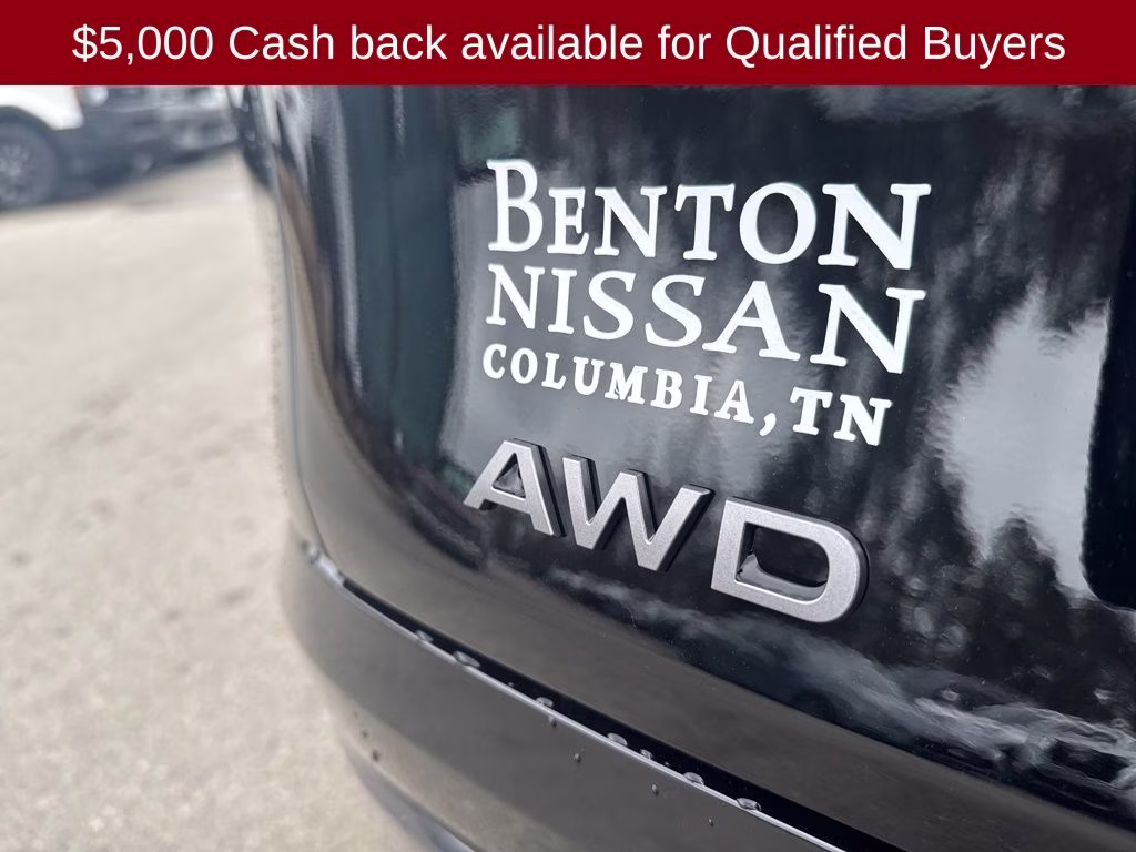 2026 Super Black Nissan Murano Platinum AWD SUV