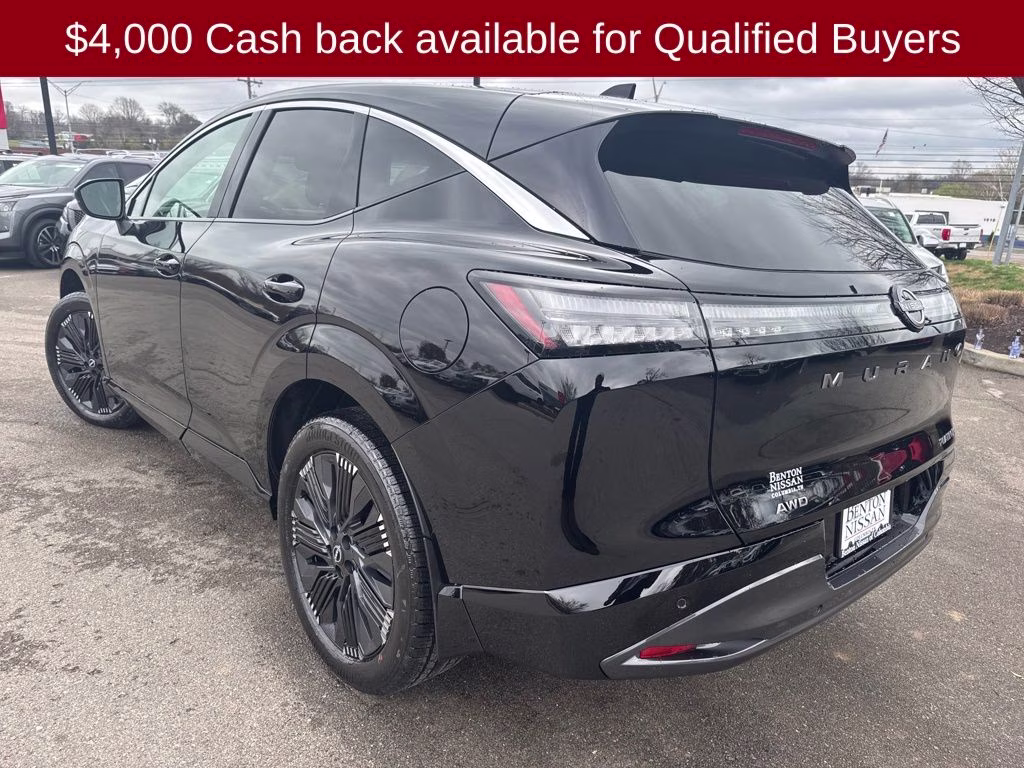 2026 Super Black Nissan Murano Platinum AWD SUV