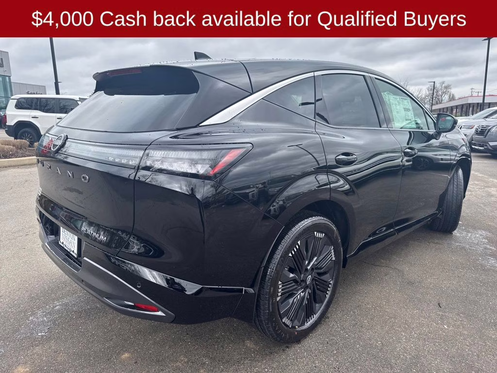 2026 Super Black Nissan Murano Platinum AWD SUV