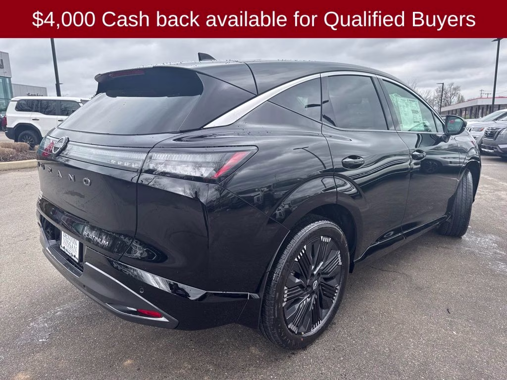 2026 Super Black Nissan Murano Platinum AWD SUV