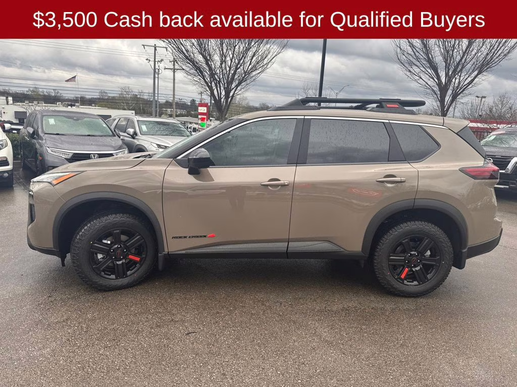 2026 Baja Storm Metallic Nissan Rogue Rock Creek AWD SUV