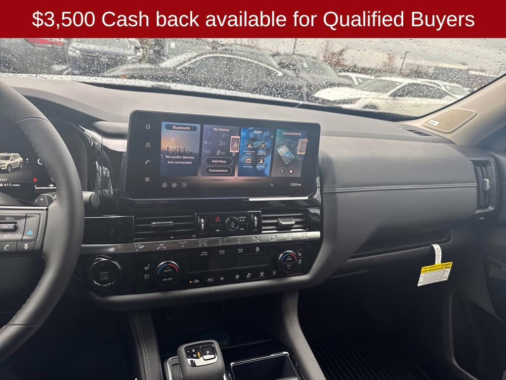 2026 Boulder Gray/Super Black Nissan Pathfinder Platinum 4X4 SUV