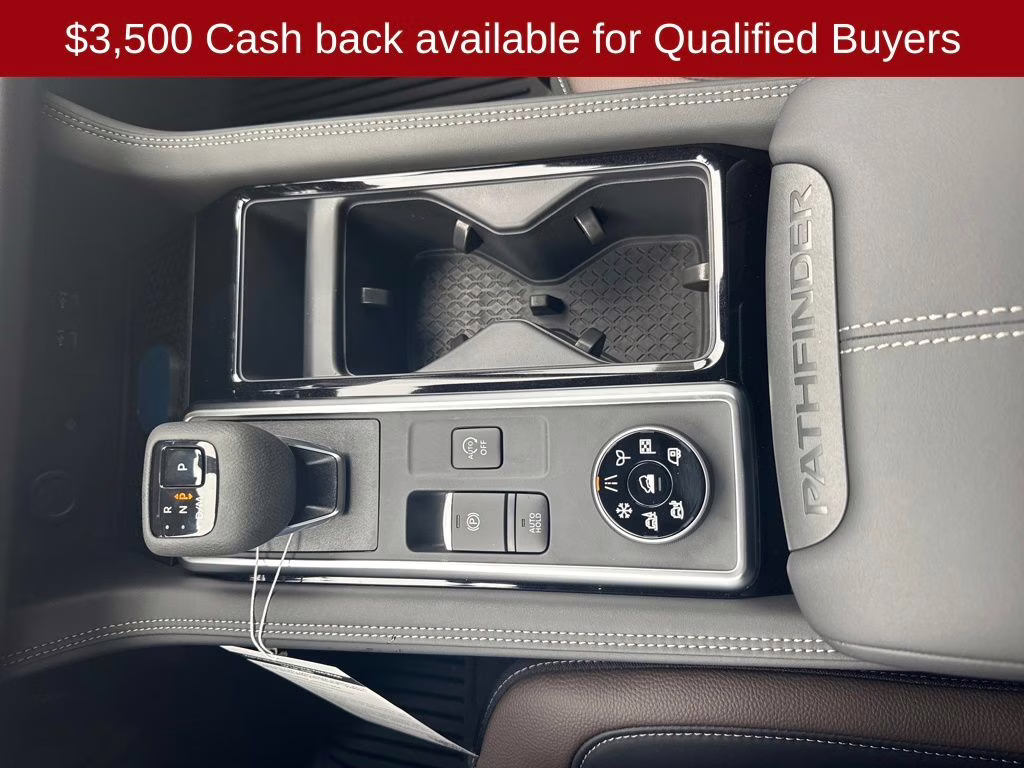 2026 Boulder Gray/Super Black Nissan Pathfinder Platinum 4X4 SUV