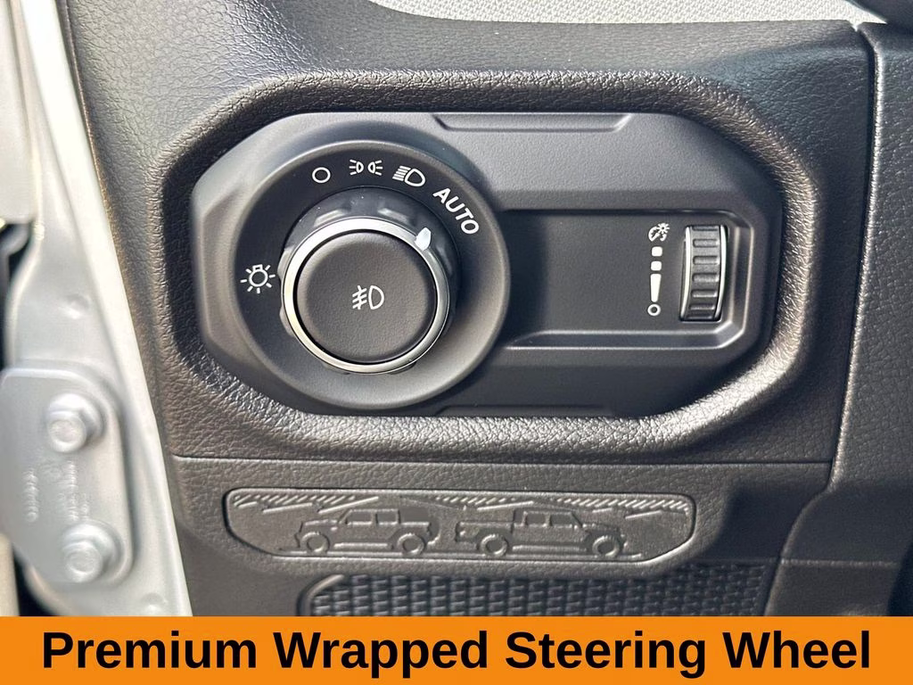 2024 Silver Zynith Clearcoat Jeep Wrangler Willys 4X4 SUV