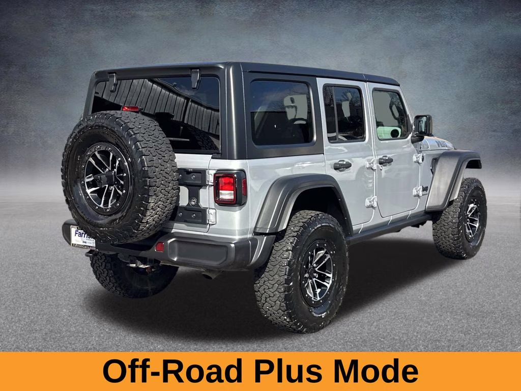 2024 Silver Zynith Clearcoat Jeep Wrangler Willys 4X4 SUV