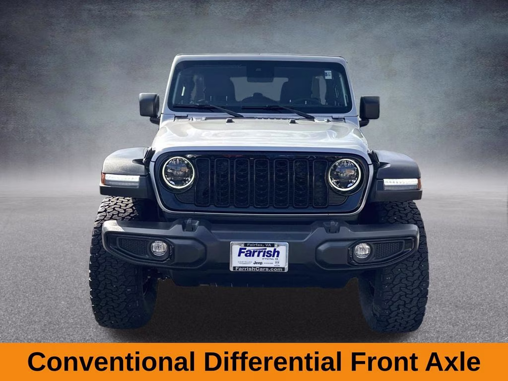 2024 Silver Zynith Clearcoat Jeep Wrangler Willys 4X4 SUV