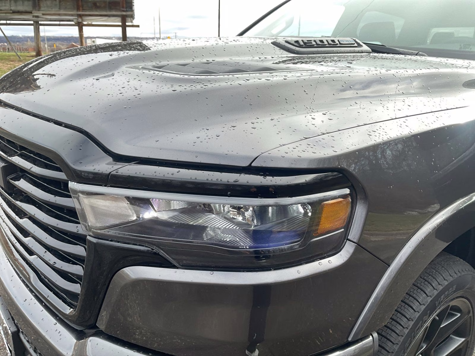 2026 Granite Crystal Metallic Clearcoat Ram 1500 Laramie 4X4 Truck