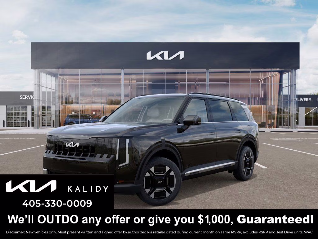2027 Ebony Black Kia Telluride Hybrid EX FWD SUV