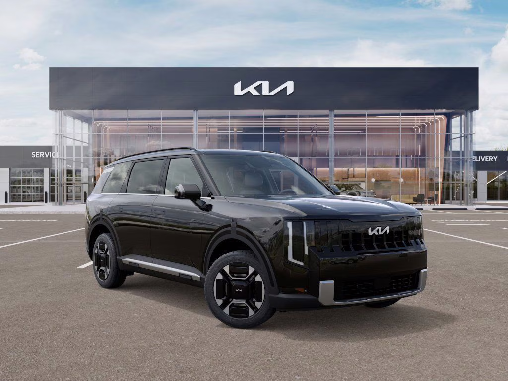 2027 Ebony Black Kia Telluride Hybrid EX FWD SUV