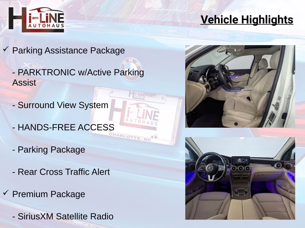 2020 Polar White Mercedes-Benz GLC GLC 300 RWD SUV