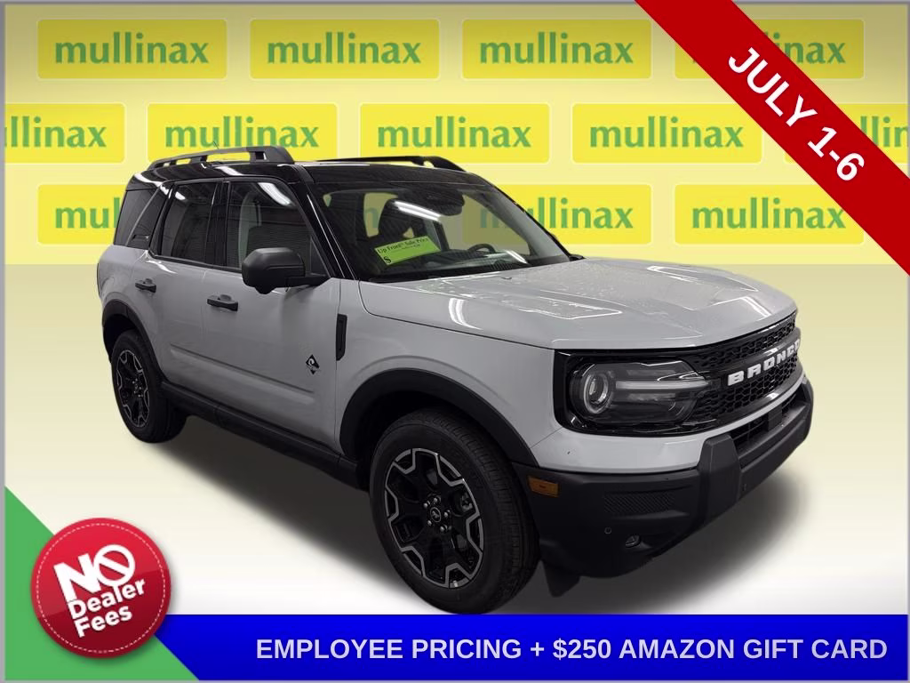 2026 SPACE WHITE Ford Bronco Sport Outer Banks 4X4 SUV