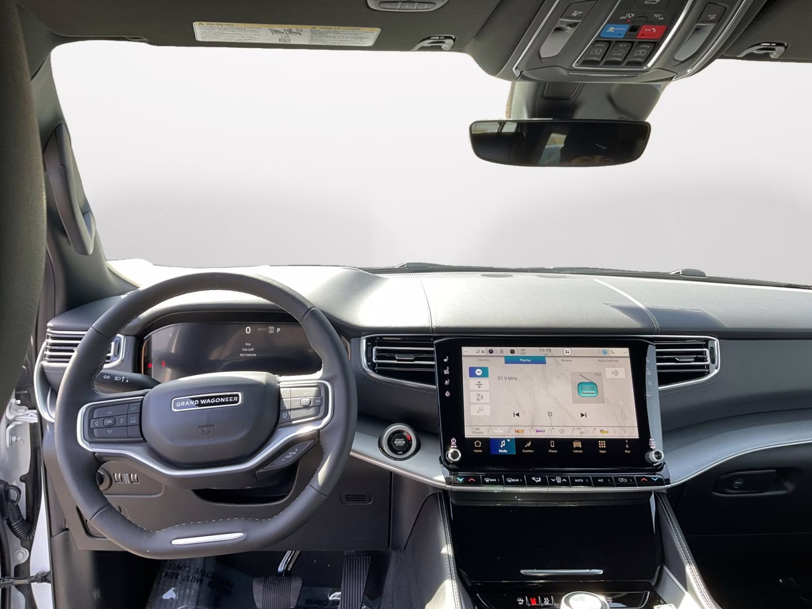 2026 Bright White Clearcoat Jeep Grand Wagoneer L Limited Reserve 4X4 SUV