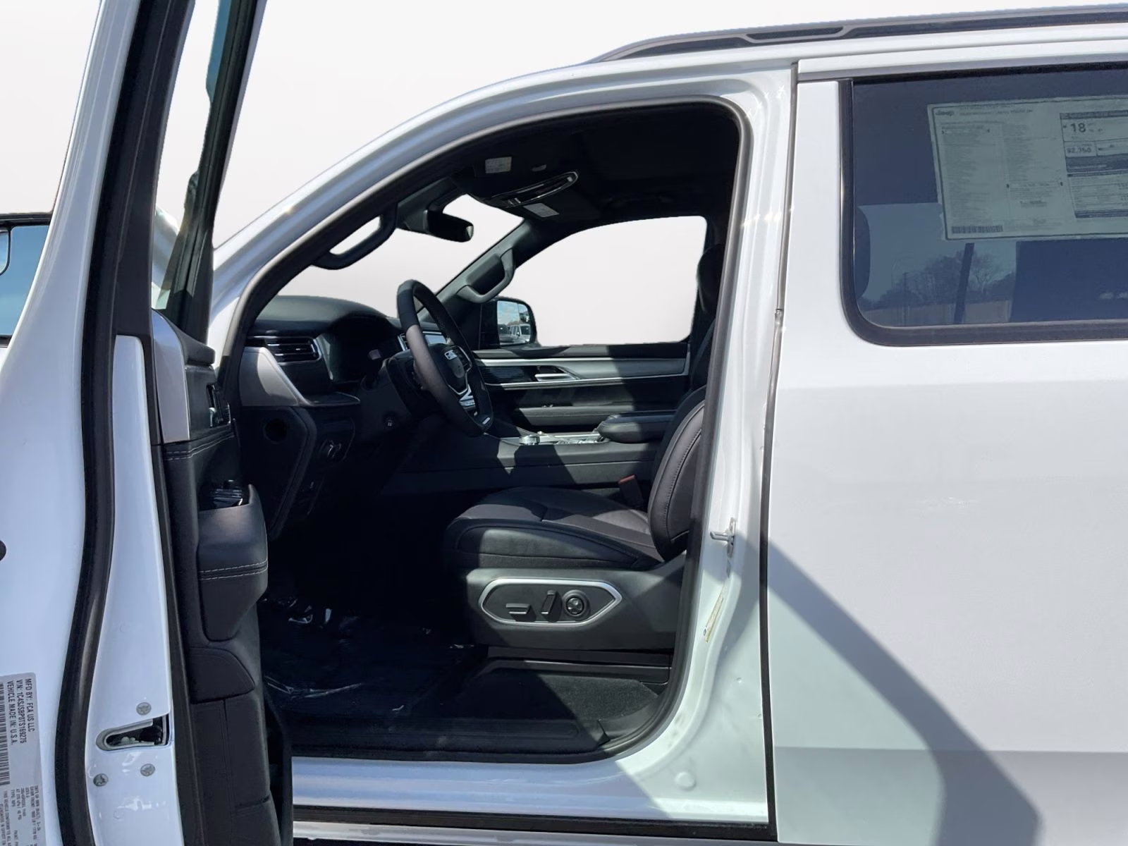 2026 Bright White Clearcoat Jeep Grand Wagoneer L Limited Reserve 4X4 SUV