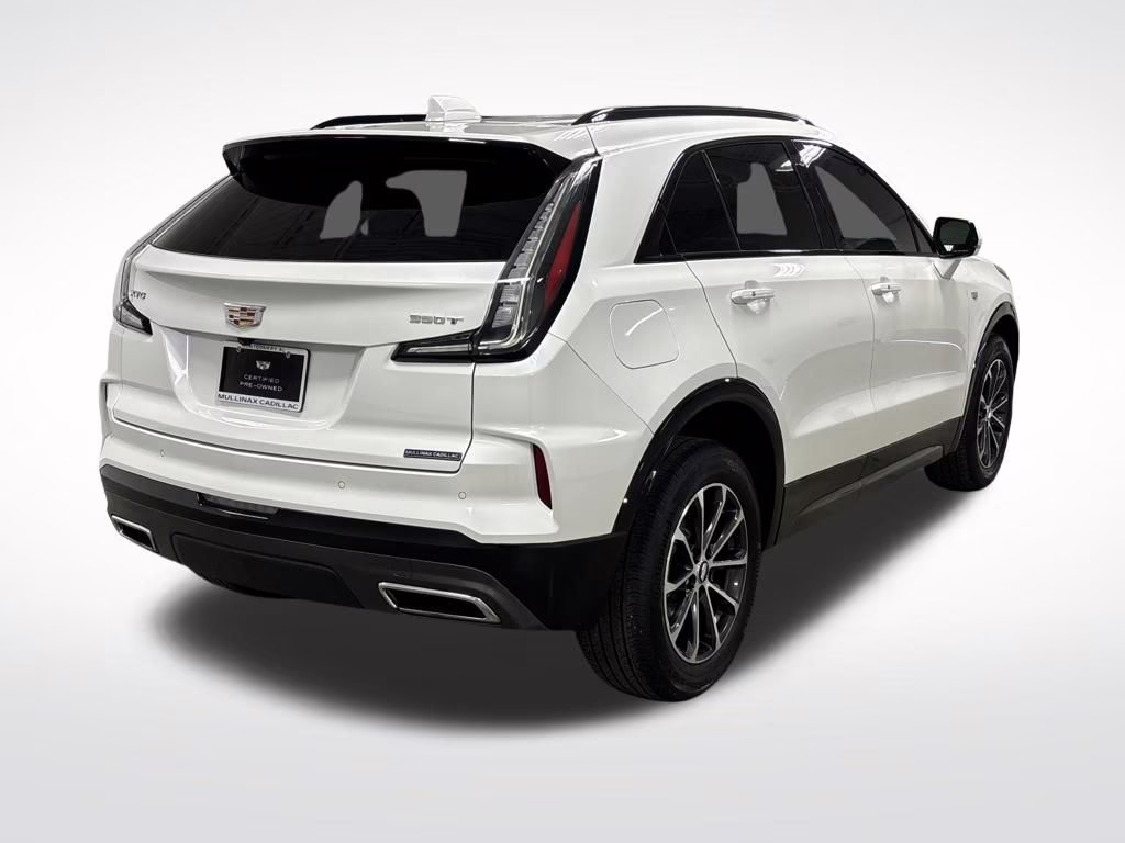 2024 Crystal White Tricoat Cadillac XT4 Sport FWD SUV
