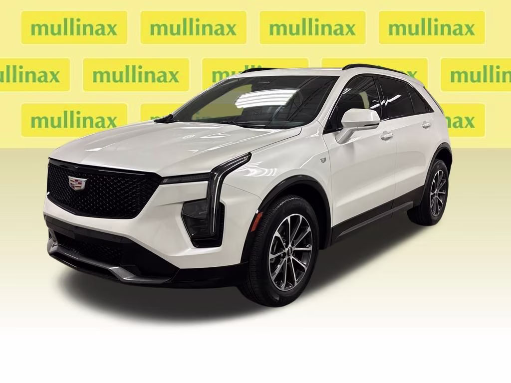2024 Crystal White Tricoat Cadillac XT4 Sport FWD SUV