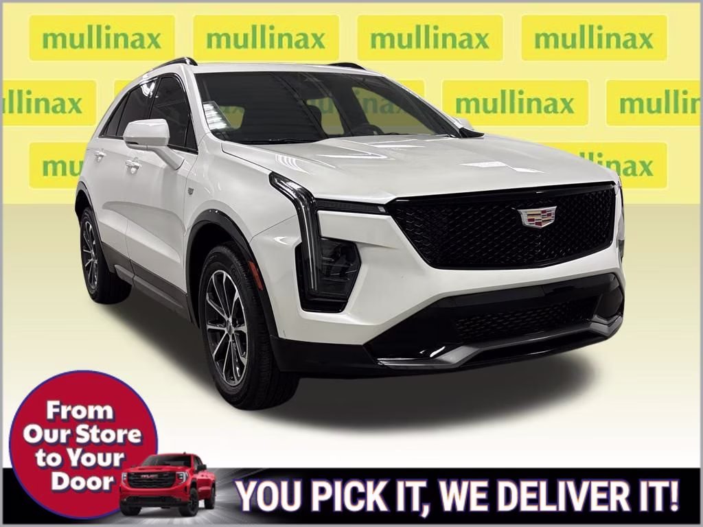 2024 Crystal White Tricoat Cadillac XT4 Sport FWD SUV