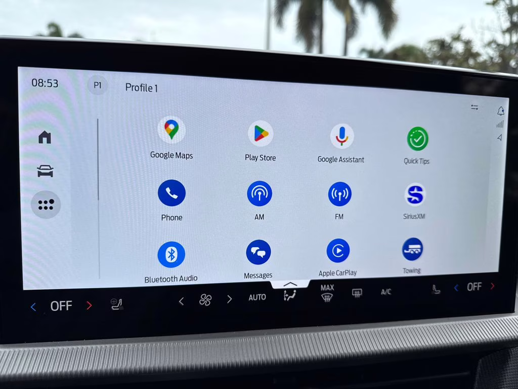 2026 Space White Metallic Ford Explorer ST-Line RWD SUV