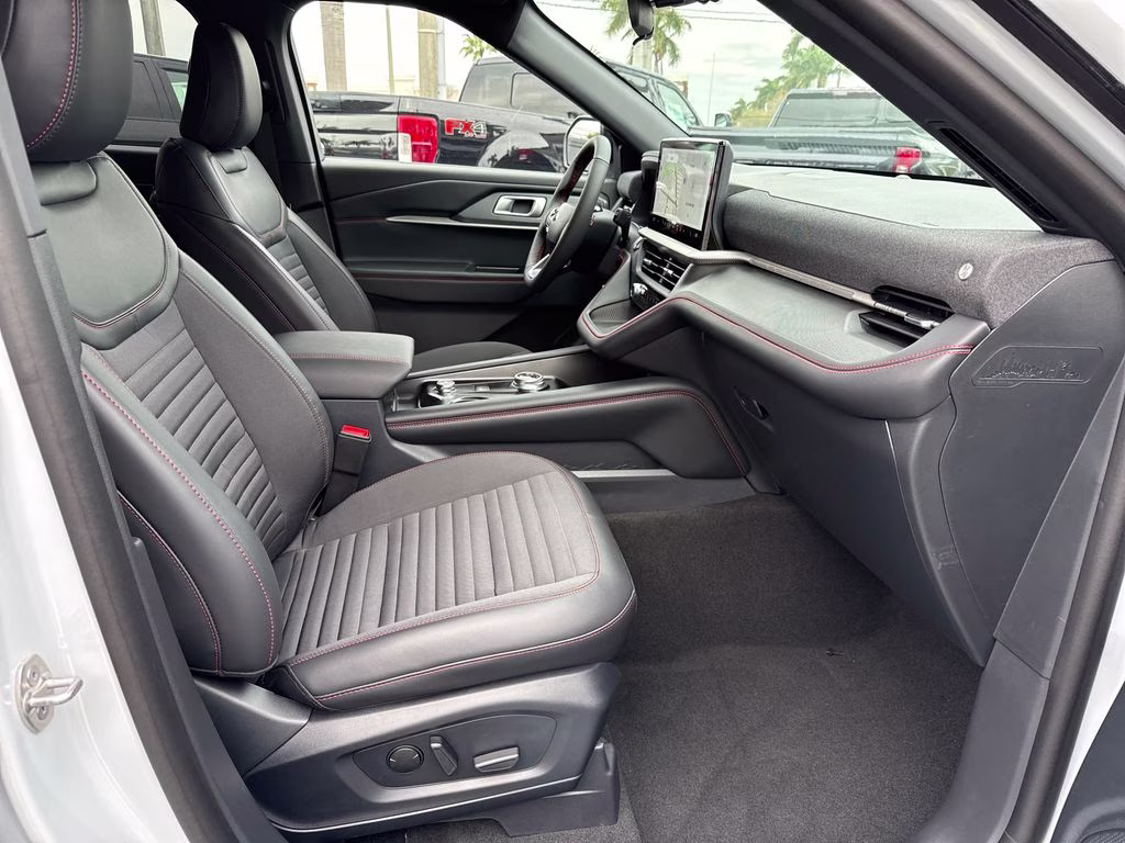 2026 Space White Metallic Ford Explorer ST-Line RWD SUV