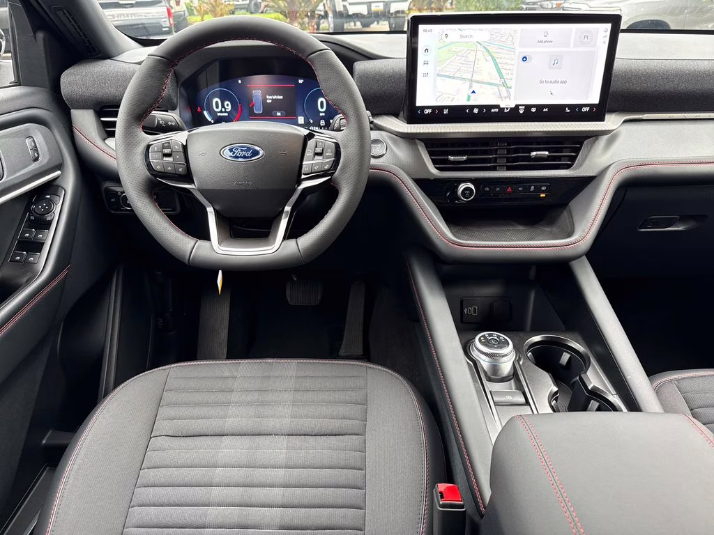 2026 Space White Metallic Ford Explorer ST-Line RWD SUV