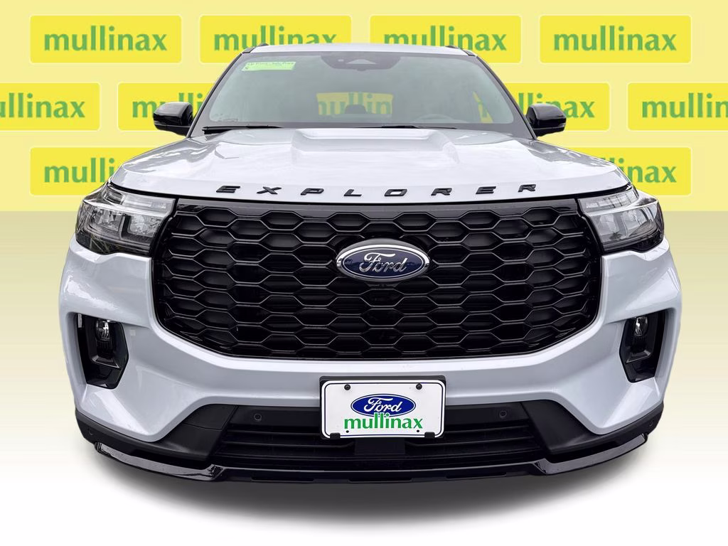 2026 Space White Metallic Ford Explorer ST-Line RWD SUV