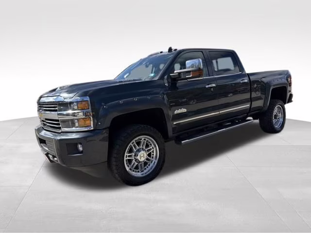 2017 Graphite Metallic Chevrolet Silverado 2500HD High Country 4X4 Truck