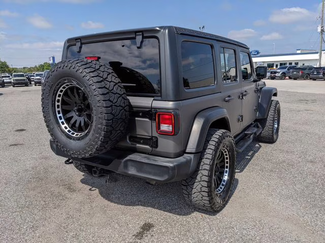 2021 Black Clearcoat Jeep Wrangler Unlimited Sport 4X4 SUV