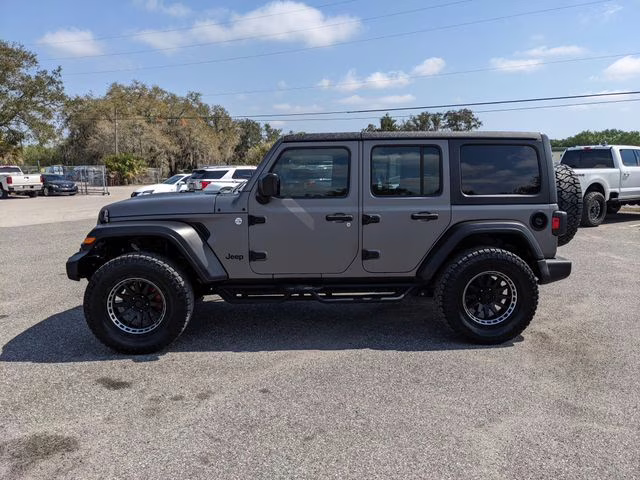 2021 Black Clearcoat Jeep Wrangler Unlimited Sport 4X4 SUV