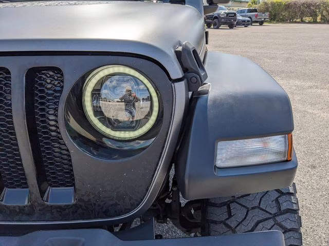 2021 Black Clearcoat Jeep Wrangler Unlimited Sport 4X4 SUV