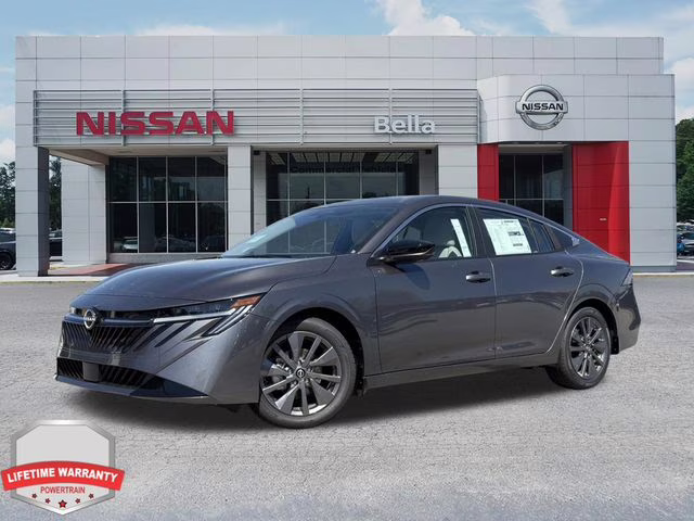 2026 Gun Metallic Nissan Sentra SL FWD Sedan