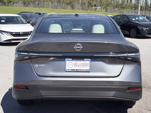 2026 Gun Metallic Nissan Sentra SL FWD Sedan