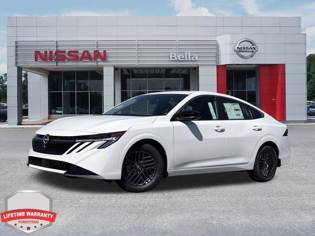 2026 Fresh Powder Nissan Sentra SV FWD Sedan