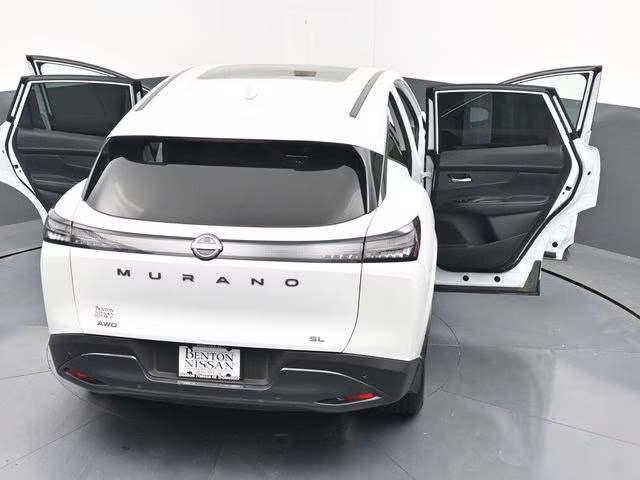 2025 Everest White Pearl Tricoat Nissan Murano SL AWD SUV