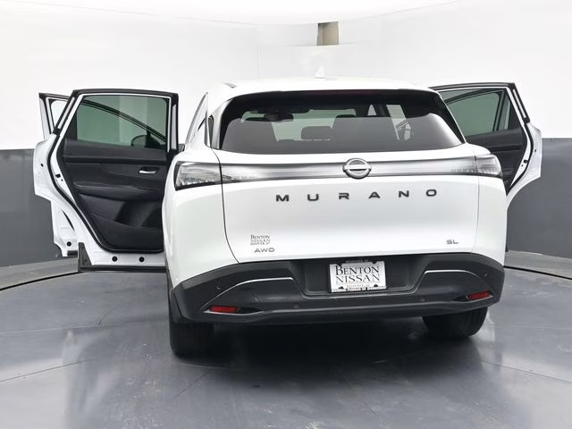 2025 Everest White Pearl Tricoat Nissan Murano SL AWD SUV
