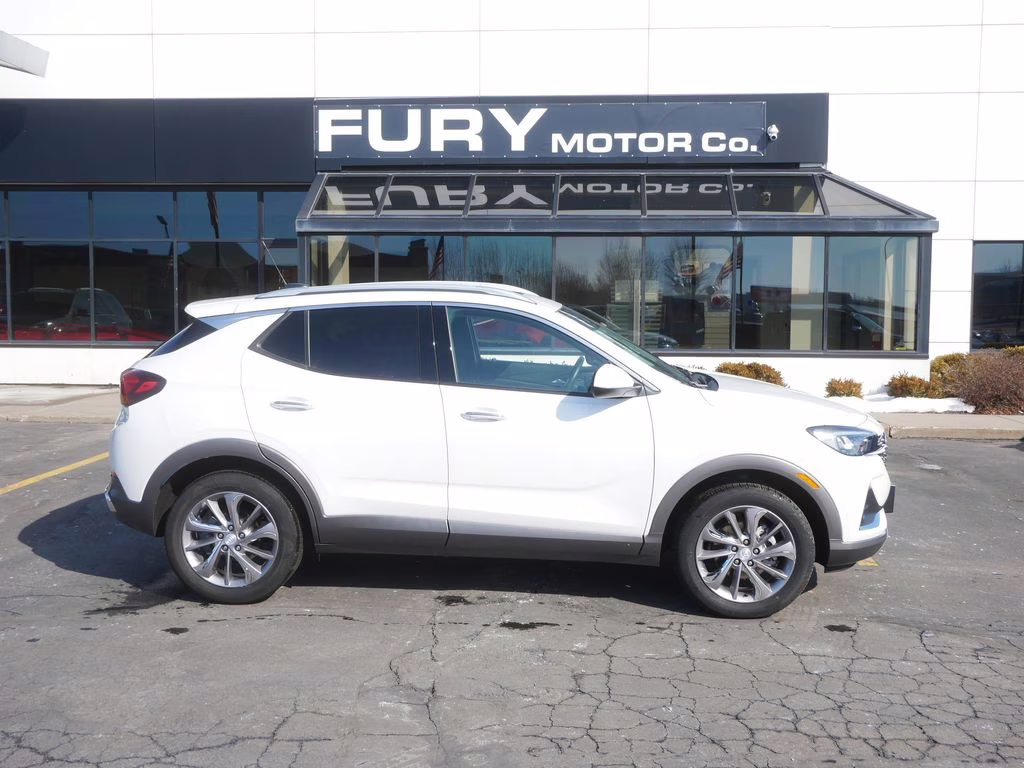 2023 White Frost Tricoat Buick Encore GX Essence AWD SUV