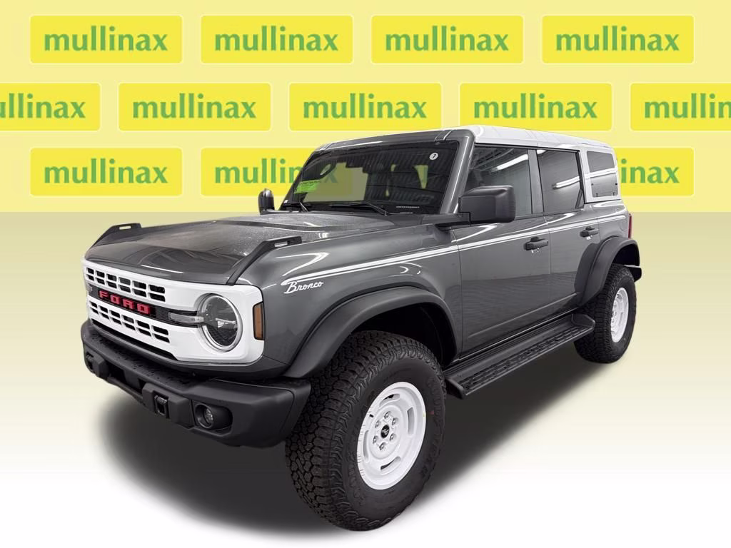 2026 CARBONIZED GRAY Ford Bronco Heritage Edition 4X4 SUV