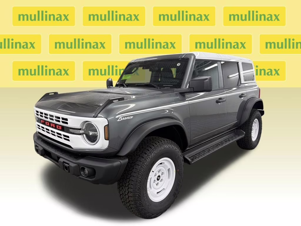 2026 CARBONIZED GRAY Ford Bronco Heritage Edition 4X4 SUV