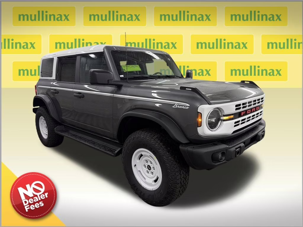 2026 CARBONIZED GRAY Ford Bronco Heritage Edition 4X4 SUV